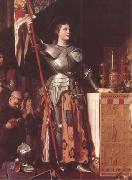 Jean Auguste Dominique Ingres Joan of Arc at the Coronation of Charles VII in Reims Cathedral (mk09) china oil painting reproduction